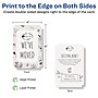Avery Rectangle Scalloped Edge Matte Blank Card, White, 20/Pack (19479399805)~#|#~04E43DBC-DD98-4AB2-93525408215A8E5E_sc7