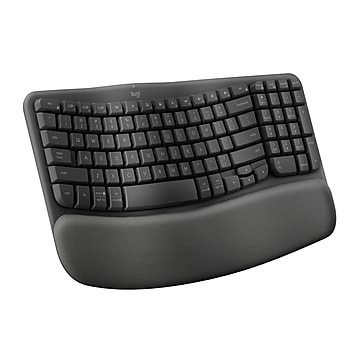 Logitech K400 Plus Tastiera Wireless | Layout Svizzero QWERTZ - Nero