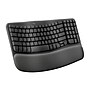 Logitech Ergo Series Wave Keys Wireless Ergonomic Keyboard, Graphite (920-011898)~#|#~04E59841-26CB-48B1-982A8EBF42B8776A_sc7