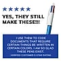 BIC 4-Color Retractable Ballpoint Pen, Medium Point, Multicolor Ink (24623/MM11)~#|#~04E8B07B-5D51-4C27-9FA99EFBB6113BD6_sc7