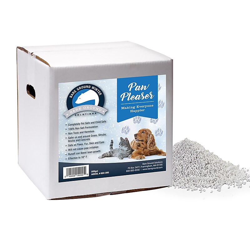 Bare Ground Paw Pleaser Pet Friendly Ice Melt Pellets, 40 lb. Box (PP-40) image 1