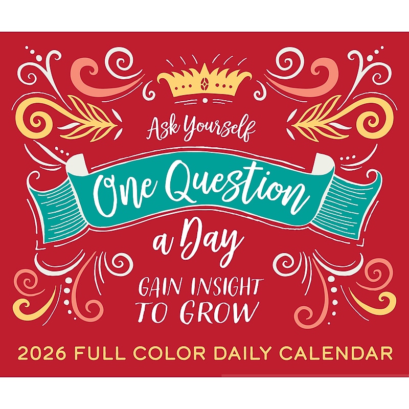 2026 Willow Creek One Question A Day 6.2" x 5.4" Day-to-Day Calendar (54369) image 1