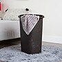 Mind Reader 15.85-Gallon Laundry Hamper with Lid, Plastic, Brown (60HAMP-BRN)~#|#~050681F4-E8AE-4BB9-BA494A3B6F00B409_sc7