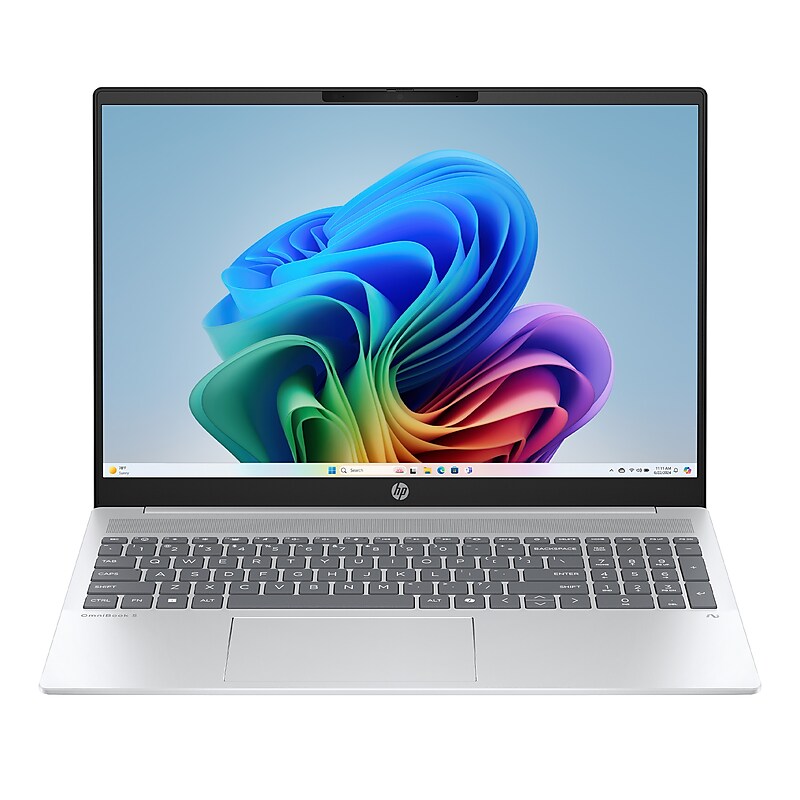 HP OmniBook 5 16" 2K Laptop, Copilot+ PC, AMD Ryzen AI 7 350, 16GB RAM, 1TB SSD, +16.75 hour battery, Windows 11 Home image 1