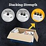 Bankers Box Heavy-Duty Corrugated File Storage Boxes, String & Button, Legal Size, White/Blue, 4/Carton (0001203)~#|#~050B5CE7-B76E-449F-B34A9EE856746EBF_sc7