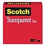 Scotch Transparent Clear Tape Refill, 0.75" x 72 yds., 3" Core, Clear (600-342592)~#|#~050C9D21-33C9-4A71-B7360D3B09036A8F_sc7