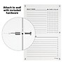 Excello Brands Acrylic Dry-Erase Planning Board, 20" x 30", Black Print (ACRYLBRD-TSK20X30-BLK)~#|#~050DB90A-AB09-40F2-95AB3426D1BAE3A5_sc7