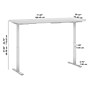 Bush Business Furniture Move 60 Series 72"W Electric Height Adjustable Standing Desk, Mocha Cherry (M6S7230MRBK)~#|#~050E441B-C4BA-4444-8C2FDAB51F3AD76E_sc7