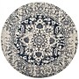 Safavieh Madison Collection 4' Round Indoor Area Rug, Machine Made, Cream/Navy (MAD603D-4R)~#|#~0517A592-63C4-4B8E-8C08AABBDBEF11CD_sc7