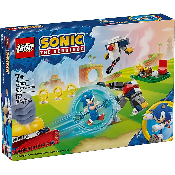 LEGO Sonic Sonics Campfire Clash, 177 Pieces (77001) | Staples