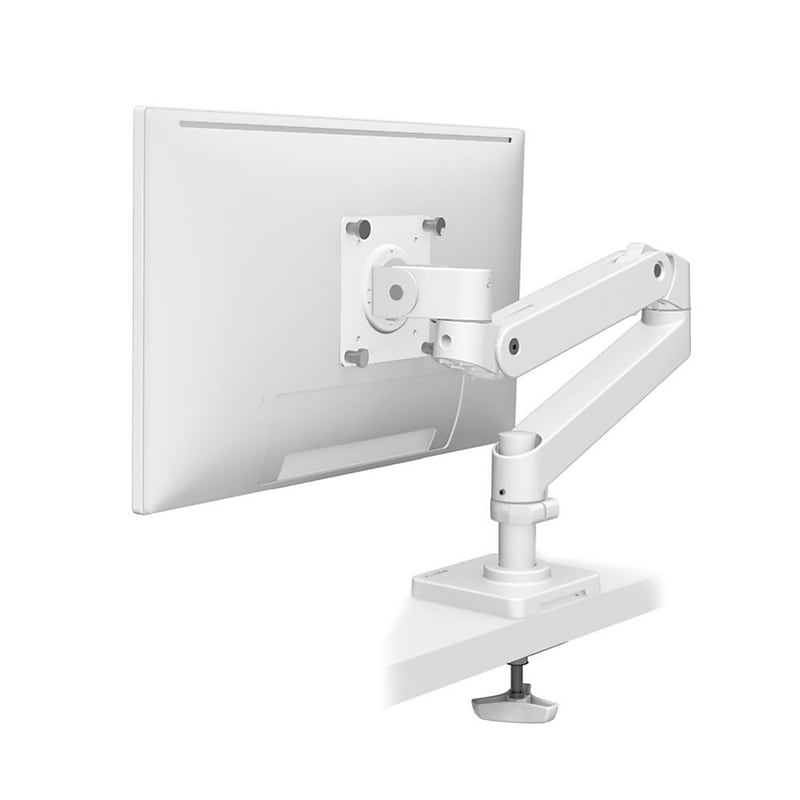 Ergotron LX Pro Adjustable Desk Monitor Arm, Up to 34", White (45-708-290) image 1