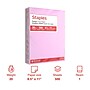 Staples Pastel 30% Recycled Color Copy Paper, 20 lbs., 8.5" x 11", Lilac, 500/Ream (14782)~#|#~0524B8E9-6FAE-4314-BF34C9368385C8D1_sc7