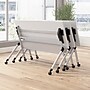 Bush Business Furniture Envision 72"W Foldable Training Room Table, White (NVW172"WHK)~#|#~0524FBA9-3B5E-4D1B-899718F3582B6970_sc7