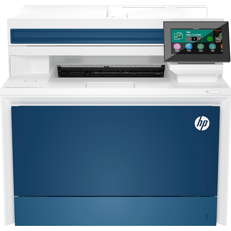 HP LaserJet Pro MFP 4301fdw Wireless Color All-In-One Laser Printer, Print, Scan, Copy, Fax, Best for Office (4RA82F) image 1