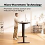 Workplace 2.0 55"W Electric Rectangular Adjustable Standing Desk with Micro Movements, Espresso (WP63152)~#|#~05276CB7-6B93-4EF8-AB43D5F040BF38F0_sc7