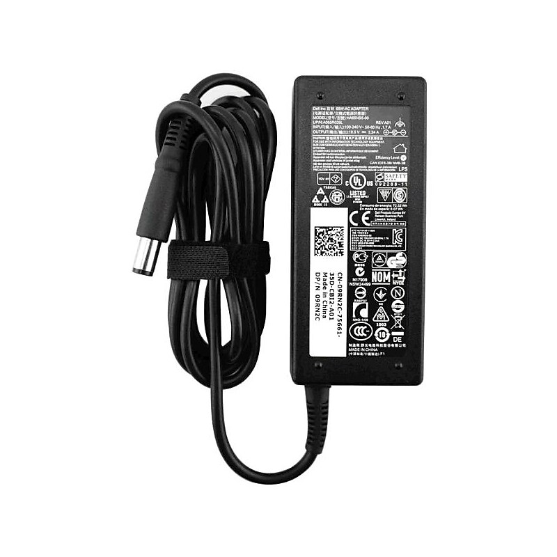 Dell 90W AC Adapter for Dell Laptop, Black (99H58) image 1