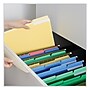 Universal File Folder, Straight Cut, Letter Size, Yellow, 100/Box (UNV12304)~#|#~0538BDC6-57DB-47A4-8166FA67634D595F_sc7