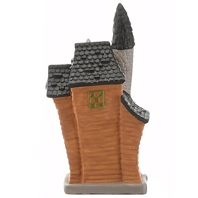 National Tree Company 12" Haunted House with Tower and LED Light - Thumbnail 3