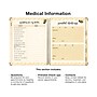 Global Printed Products Mommy to BEE 10.5" x 11.5" Weekly & Monthly Pregnancy Planner, Hardsided Cover, Beige/Black (GPP-0108)~#|#~053DD61C-49AC-42E8-8DA3C45B368F4CC7_sc7