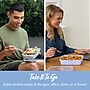 Bentgo Salad Container, Periwinkle,  32 oz., 10/Pack (BGPRP1-PW)~#|#~053ED2A7-98D8-4FB9-824636093790CE57_sc7