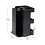 Mind Reader Plastic 8-Compartment Cup and Condiment Carousel Countertop Organizer, Black (CUPOSPIN-BLK)~#|#~0540128D-D740-4DE6-AEC0191D7AA6C6EA_sc7