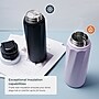WaterH BOOST Stainless Steel Triple Wall Insulated Smart Water Bottle, 32 oz., Black (B003BK)~#|#~054494E8-4CCE-4725-88C0AA8933B9A8FE_sc7