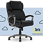 Serta Garret Ergonomic Bonded Leather Swivel Executive Office Chair, Midnight Black (43520A)~#|#~0548BCC2-50F6-4131-999D4518E3942236_sc7