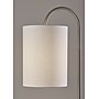 Adesso Amira 64"H Brushed Steel Floor Lamp with Drum Shade (4062-22)~#|#~05514DEF-792C-44FA-9FC653BF6EFC897C_sc7