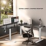 Mount-It! XL 75"W Electric Corner Adjustable Standing Desk, Black/White (MI-15027)~#|#~0559A605-28A7-42BE-B68C76C54F850917_sc7