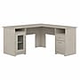 Bush Furniture Cabot 60"W Wood L-Shaped Computer Desk, Linen White Oak (WC31130K)~#|#~055A7CA5-9AEF-4A71-B1854571F8BCBFAE_sc7
