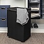 Household Essentials Rolling Hamper with Lid, Black (HE1059)~#|#~05652C4A-E8A2-45DC-A1FF0FF613848560_sc7