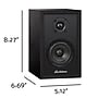 Electrohome Berkeley 2.0 Stereo Bluetooth Bookshelf Speakers with Built-in Amplifier, Black (EB20B)~#|#~05685DD8-FB09-4F89-B4DB9F60982D5A28_sc7