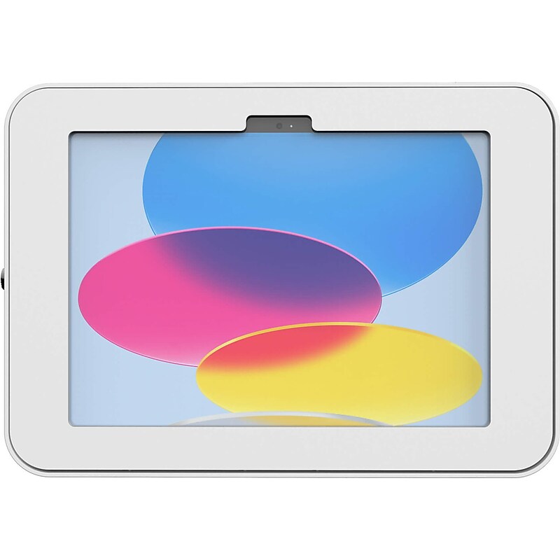 The Joy Factory Elevate II iPad On-Wall Mount Kiosk, White (KAA654W) image 1