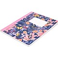 Pukka Pad Bloom Composition Notebooks, 7.5" x 9.7", College Ruled, 70 Sheets, Assorted Colors, 3/Pack (9516-BLM)