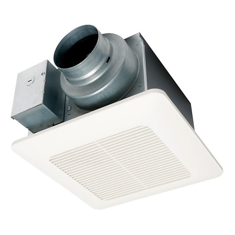 Panasonic WhisperCeiling 3.1" - 4" Traditional Bathroom Fan, White (FV-0511VQ1) image 1