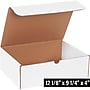 12.1" x 9.2" x 4" Shipping Boxes, 32 ECT, White, 50/Bundle (M1294)~#|#~056DC098-7CB3-44C7-A4D650373185CE03_sc7