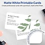Avery Matte General Use Blank Cards, White, 25/Pack (95353)~#|#~056F44BB-502D-4459-85EF2E6FB64282F2_sc7