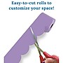 Carson Dellosa Education Rolled Scalloped Bulletin Board Border, 3" x 65', Lilac, 3/Bundle (CD-108536-3)~#|#~0573CC05-EF82-4A23-B626717179A90FBF_sc7