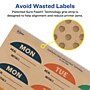 Avery Laser/Inkjet Multipurpose Oval Labels, 2" Dia, Kraft Brown, 360/Pack (94053)~#|#~05755C99-59B3-487B-9F1D0413C9C1A0E2_sc7