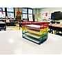 Mind Reader Metal Side Loading Stackable Letter Tray, Multi Colored (DSTACK4-ASST)~#|#~057ACB0A-E40A-40C8-AD93AC5F4CD35B35_sc7