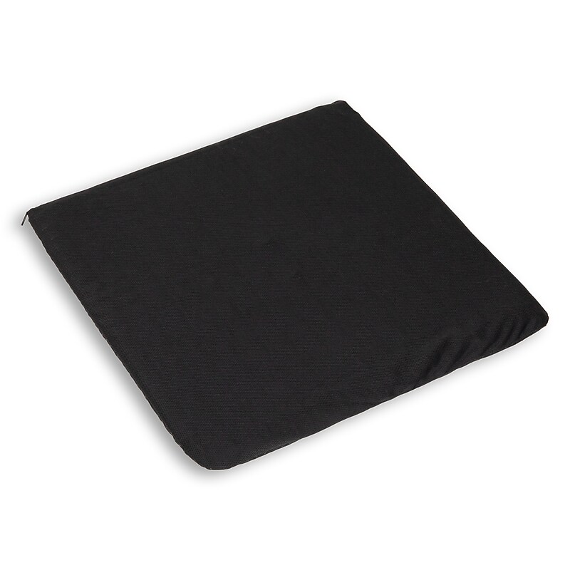 Mind Reader Ergonomic Seat Cushion with Gel Core, Black (HCMB-BLK) image 1