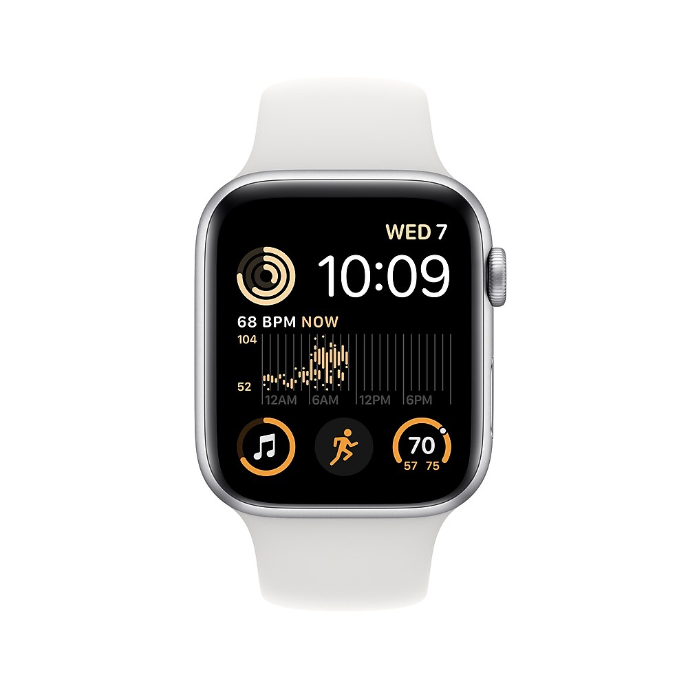 Apple Watch SE® model, 44 mm, silver
