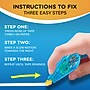 BIC Wite-Out Mini Correction Tape, White, Dozen (WOTM11-WHI)~#|#~0586164E-5366-4E57-A4357809BB66285F_sc7