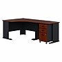 Bush Business Furniture Cubix 48"W Corner Desk with Return and Mobile File Cabinet, Hansen Cherry (SRA005HCSU)~#|#~058CBBCB-B19C-4CA6-9B2CCF4E49BDAFD8_sc7