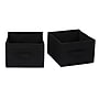 Household Essentials Wide Closet Organizer Drawers 2 Pack, Black (HH7605-1)~#|#~058D98BD-E614-4326-BEC1038A0FA7A192_sc7