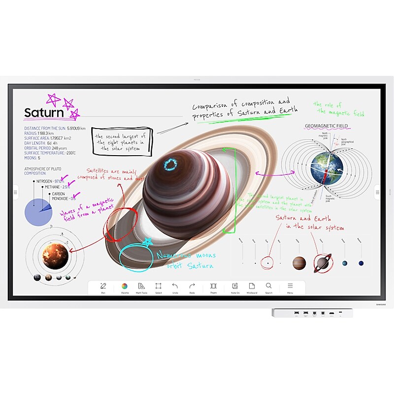 Samsung Interactive Pro 55" Wall Mountable Monitor for Digital Signage (WM55B) image 1