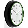 Infinity Instruments Lux Wall Clock, Plastic/Glass, 12" (14917BK-G3140)~#|#~0592BA08-5E51-4F3D-9159F2C60C6914DD_sc7