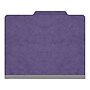 Medical Arts Press Pressboard Classification Folder, 2 Dividers, 2" Expansion, Letter Size, Purple, 10/Box (DV-T42-26-3PRP)~#|#~0593130C-B999-4E13-A5F73C435E8FFEEF_sc7