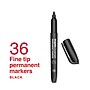 Staples Duramark Permanent Marker, Fine Tip, Black, 36/Pack (ST62949)~#|#~0594E7D5-3CBB-4CEE-8E2E6674A379182F_sc7
