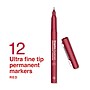 Staples Duramark Permanent Marker, Ultra Fine Tip, Red, Dozen (ST62947)~#|#~05981343-1B01-4062-98B6F1880E4A359B_sc7